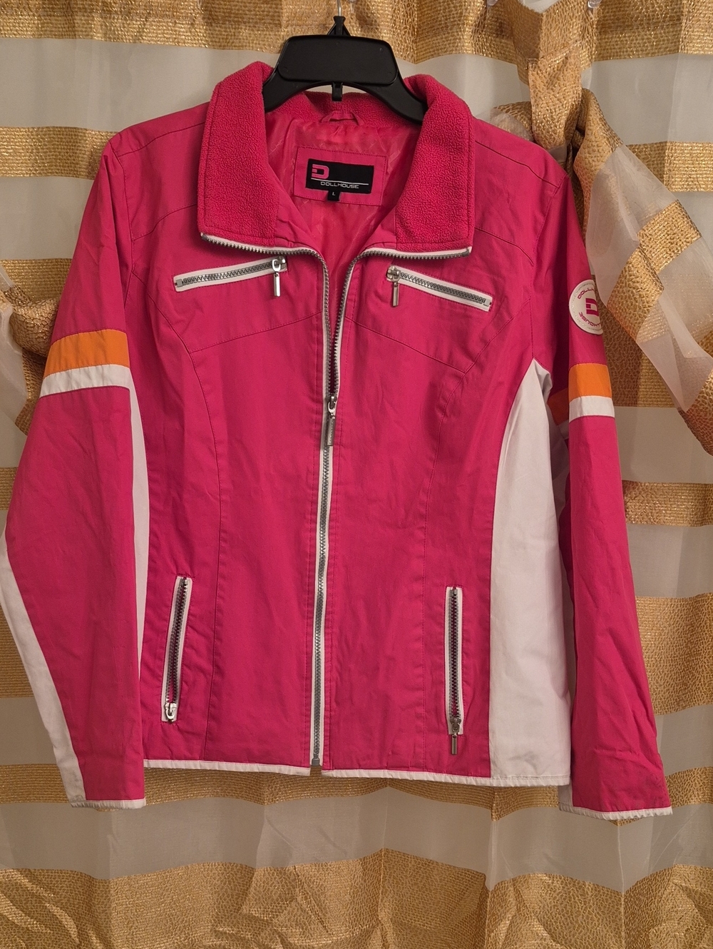 Dare2b Women's Pink Zip-Front Lightweight Jacket